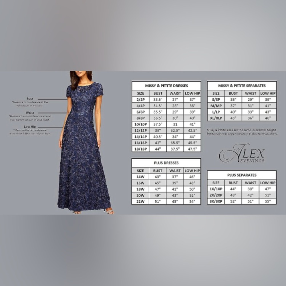 NWT Alex Evenings Midi Scoop Neck Shift Dress with Jacket Sizes 14 - Picture 5 of 8